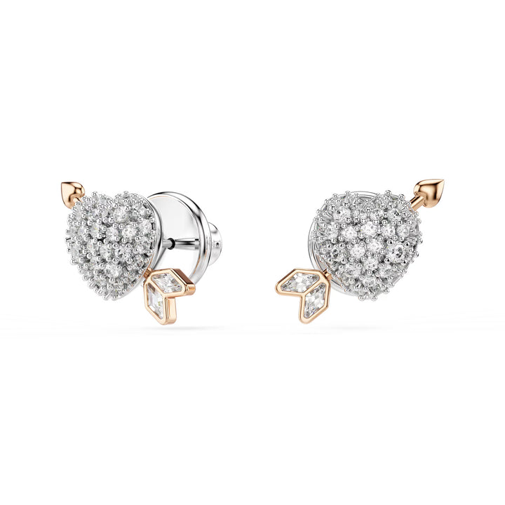 Swarovski Idyllia Set Verschiedene Schliffe Herz mit Pfeil Weiss Roségold Legierungsschicht - 5745580