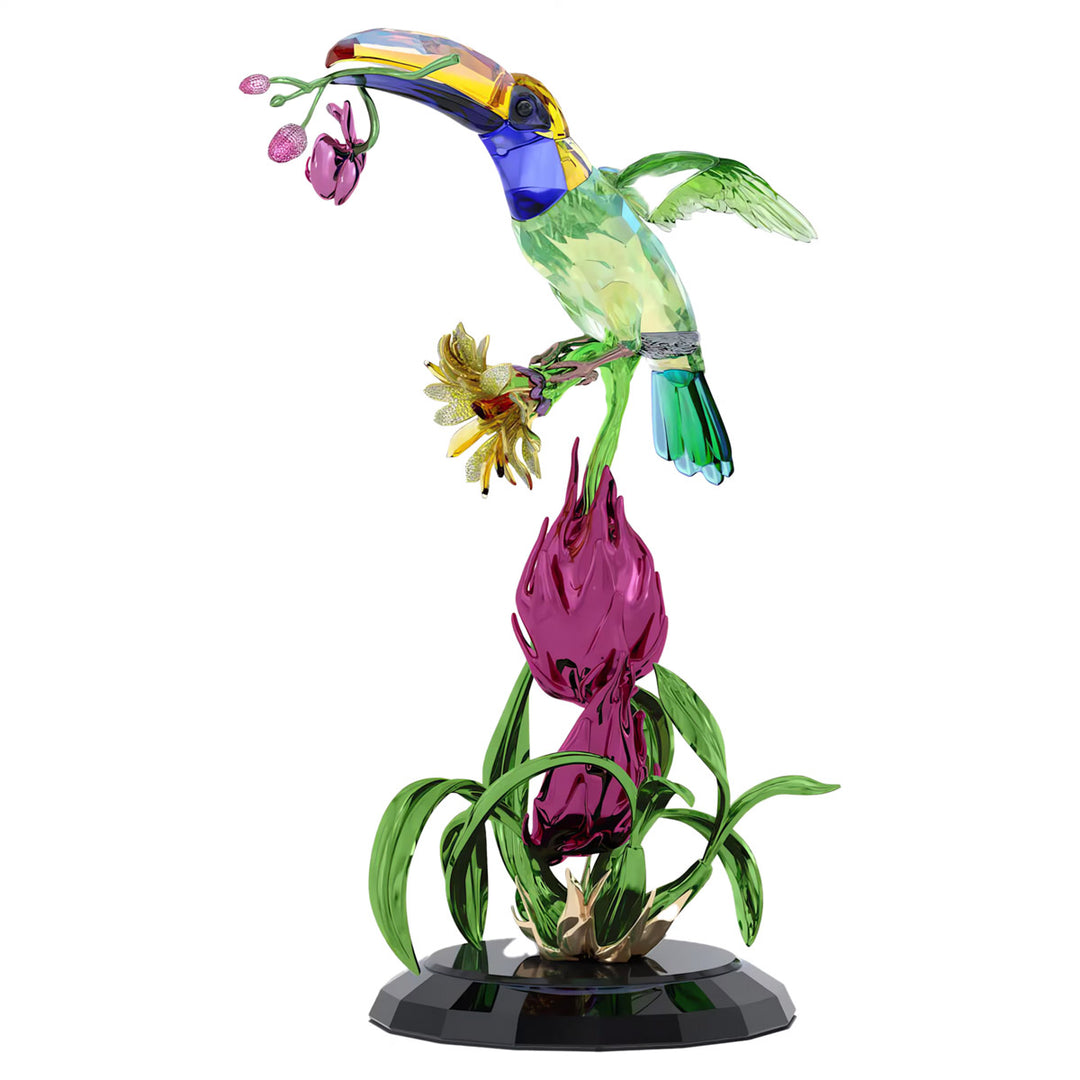 Swarovski Idyllia Tukan und Drachenfrucht Totem Limited Edition - 5688469