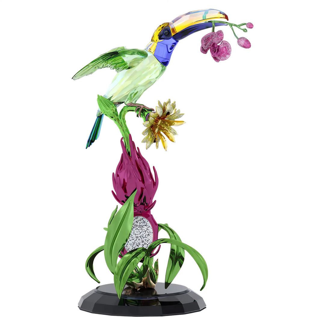 Swarovski Idyllia Tukan und Drachenfrucht Totem Limited Edition - 5688469