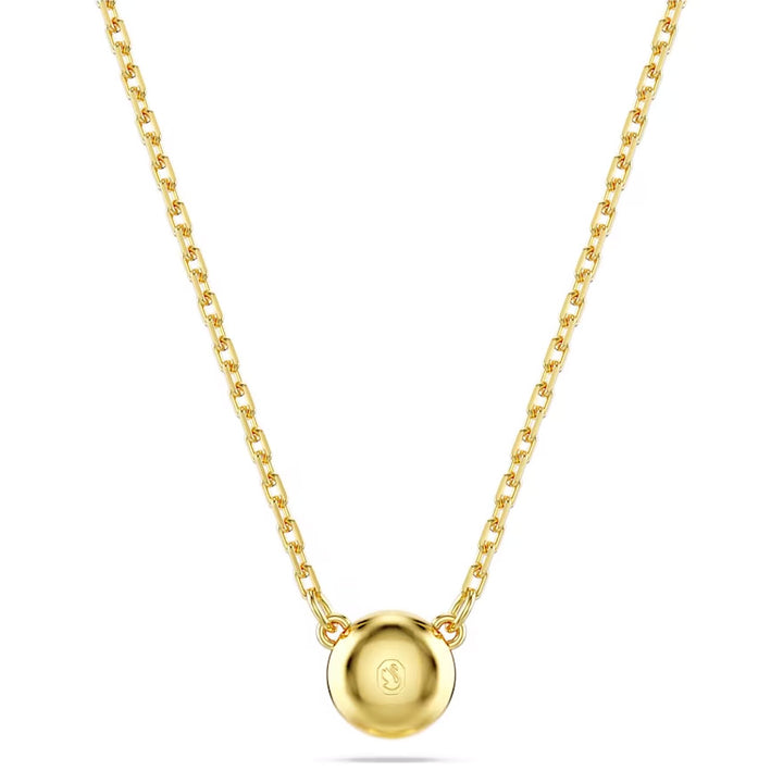 Swarovski Imber Halskette Rundschliff Weiss Goldlegierungsschicht - 5684511