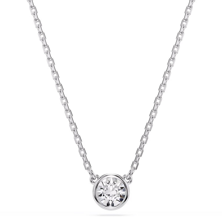 Swarovski Collier Imber Taille ronde Blanc Métal rhodié - 5696039