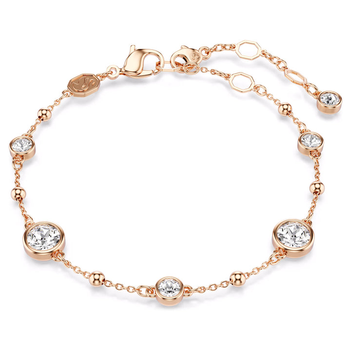 Swarovski Imber Armband Rundschliff Weiss Roségold Legierungsschicht - 5730677