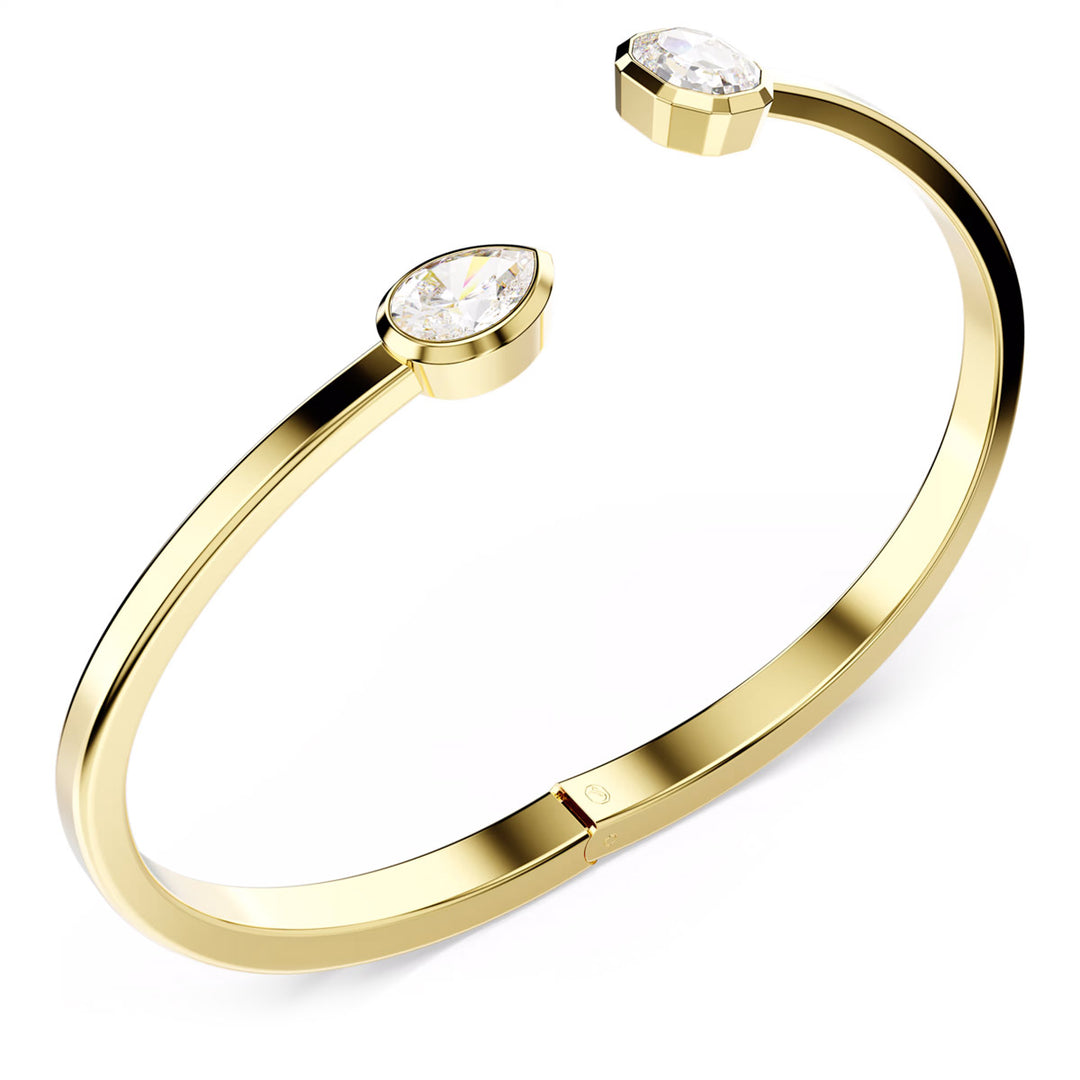 Swarovski Imber Armreif Verschiedene Schliffe Weiss Gold