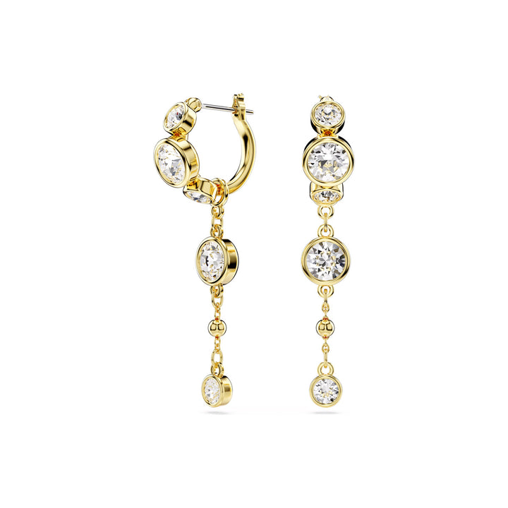 Swarovski Imber Drop Ohrhänger Rundschliff Weiss Metallmix - 5680097