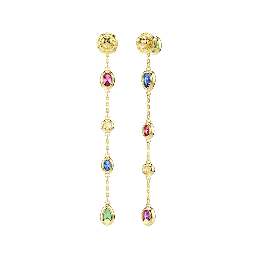 Swarovski Imber Drop Ohrhänger Verschiedene Schliffe Mehrfarbig 18K goldbeschichtet - 5753289