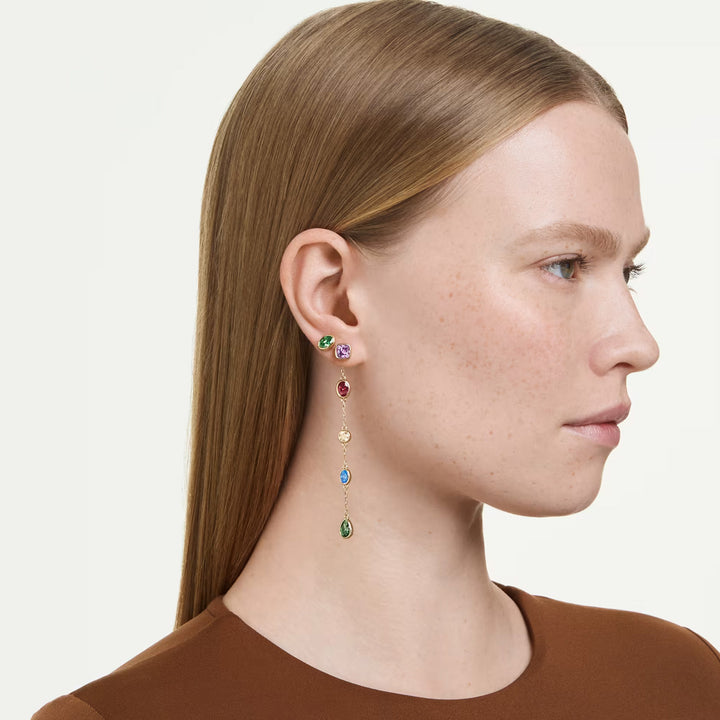 Swarovski Imber Drop Ohrhänger Verschiedene Schliffe Mehrfarbig 18K goldbeschichtet - 5753289