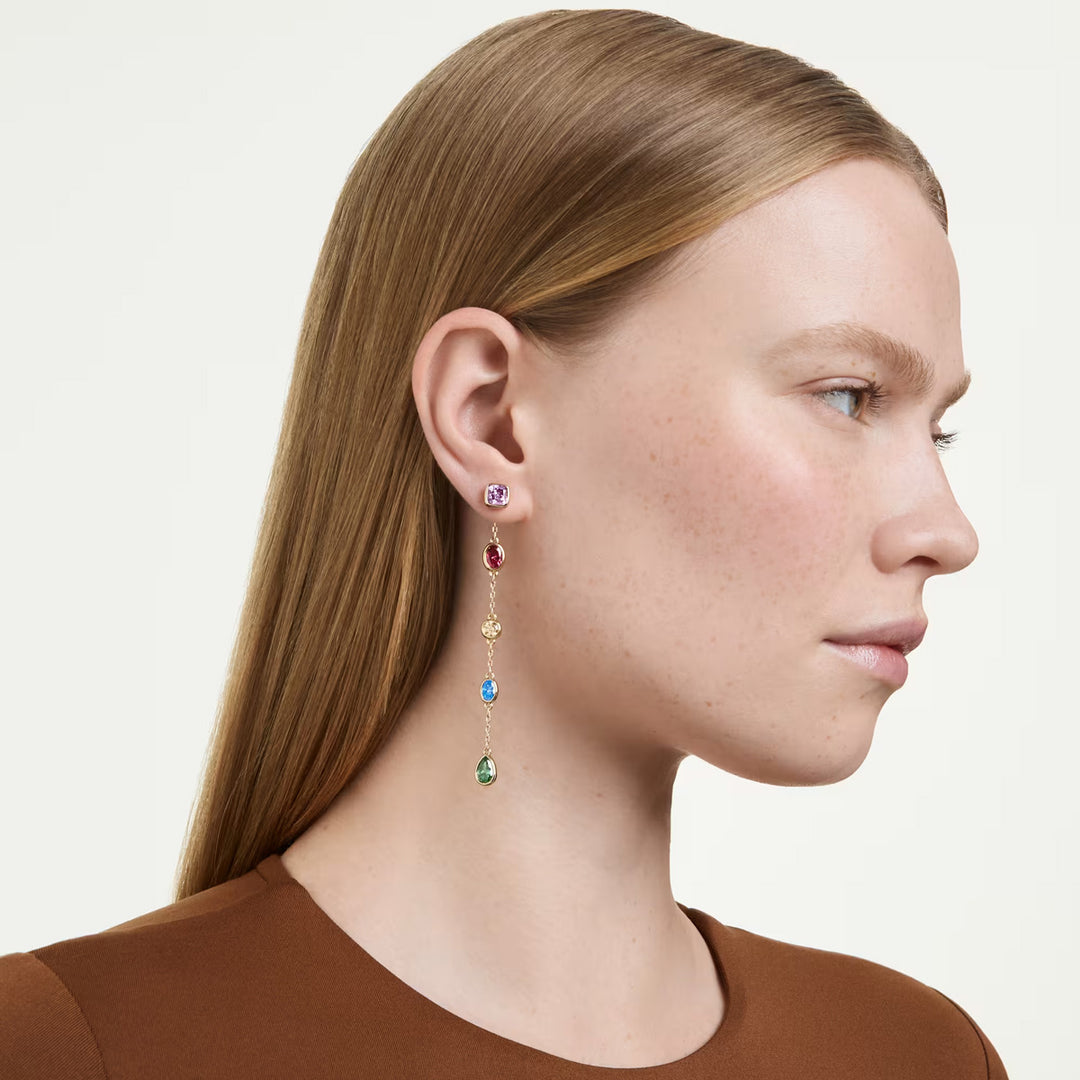 Swarovski Imber Drop Ohrhänger Verschiedene Schliffe Mehrfarbig 18K goldbeschichtet - 5753289
