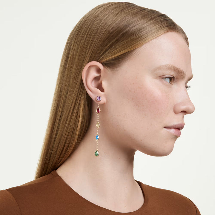 Swarovski Imber Drop Ohrhänger Verschiedene Schliffe Mehrfarbig 18K goldbeschichtet - 5753289