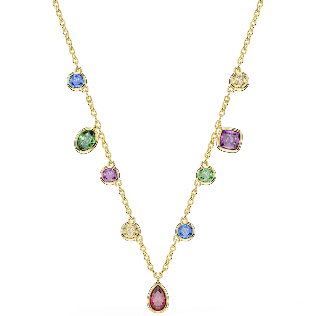 Swarovski Collana Imber Taglio misto Multicolore Finitura oro 18K - 5753274