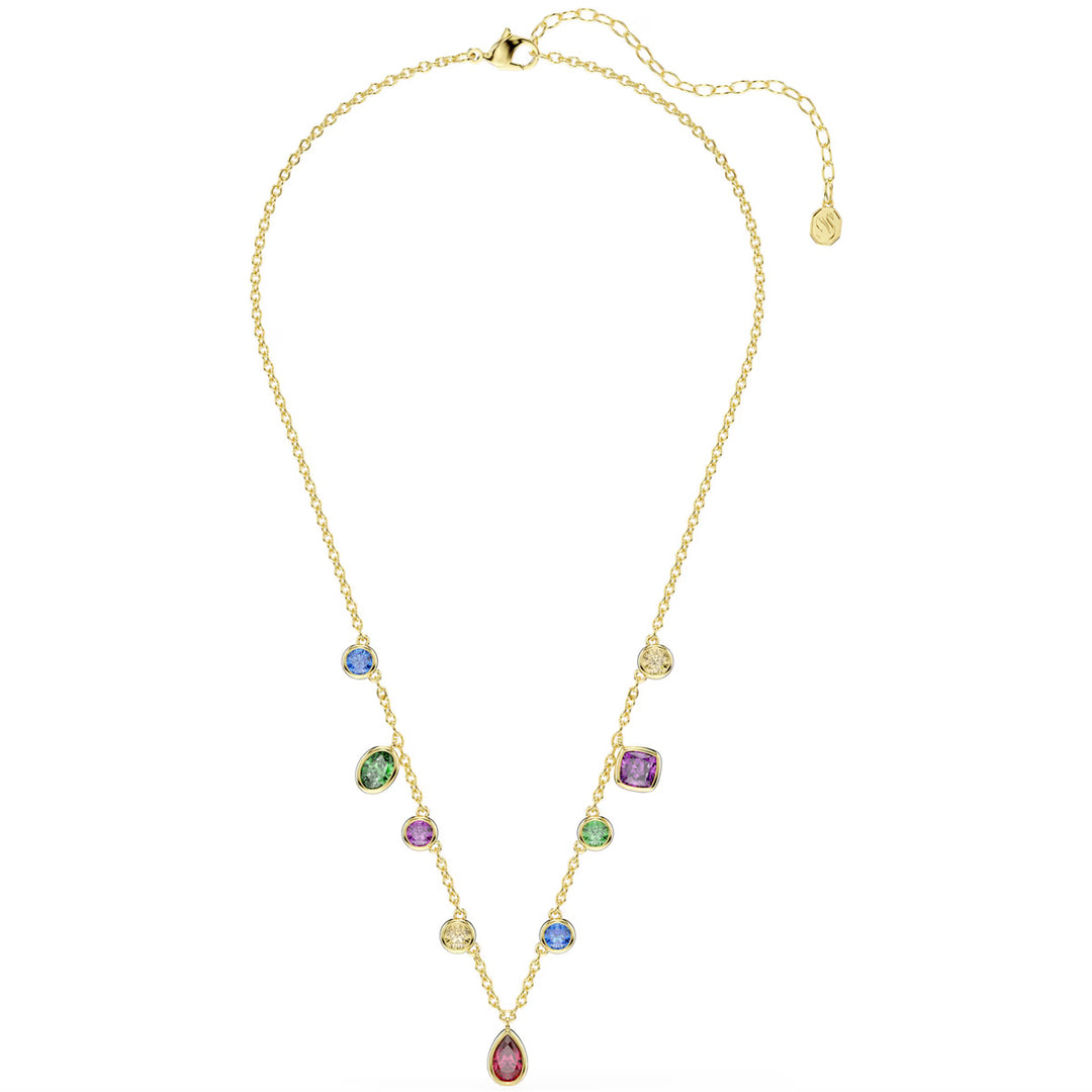 Swarovski Imber Halskette Verschiedene Schliffe Mehrfarbig 18K goldbeschichtet - 5753274