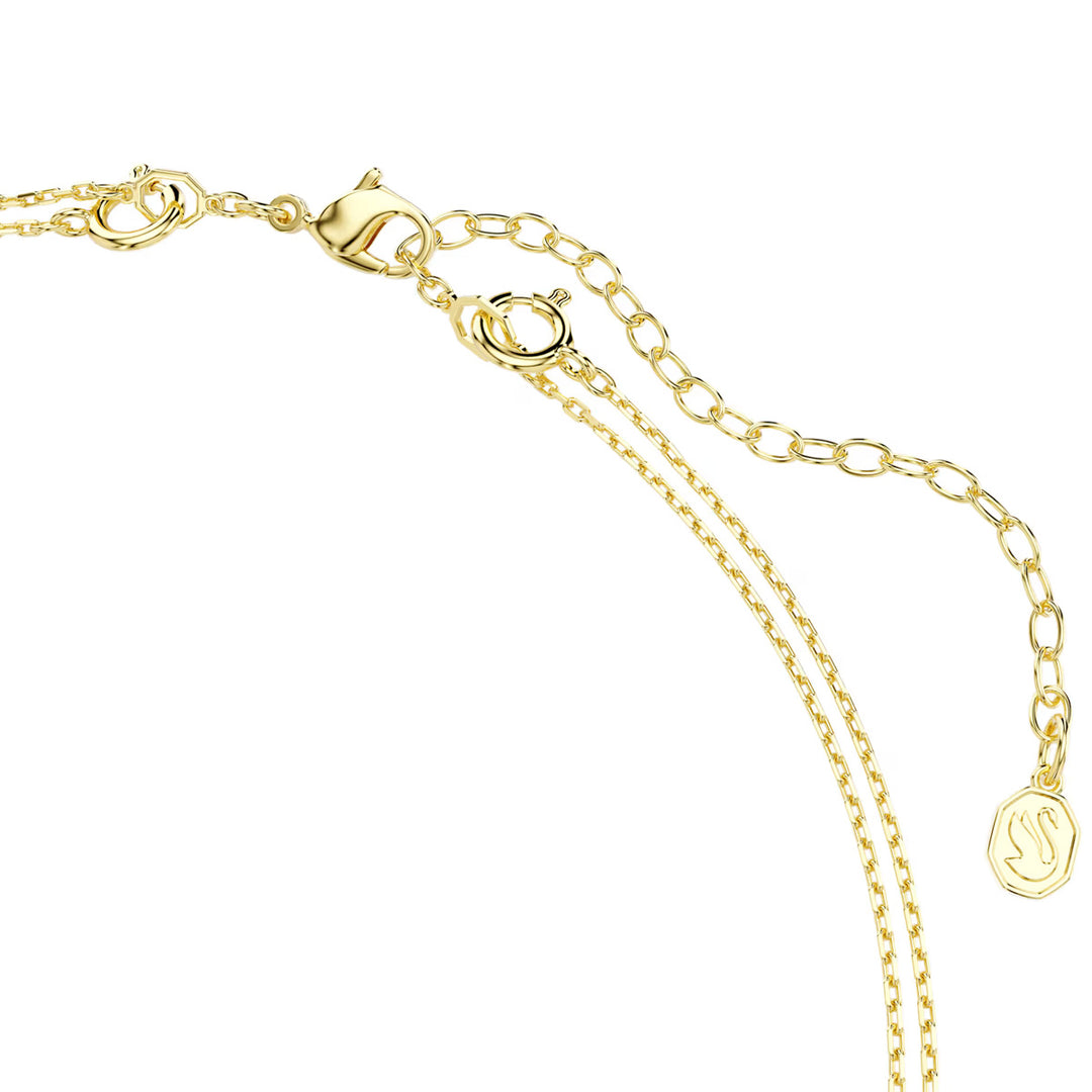 Swarovski Imber Halskette im Lagenlook Verschiedene Schliffe Mehrfarbig 18K goldbeschichtet - 5753273