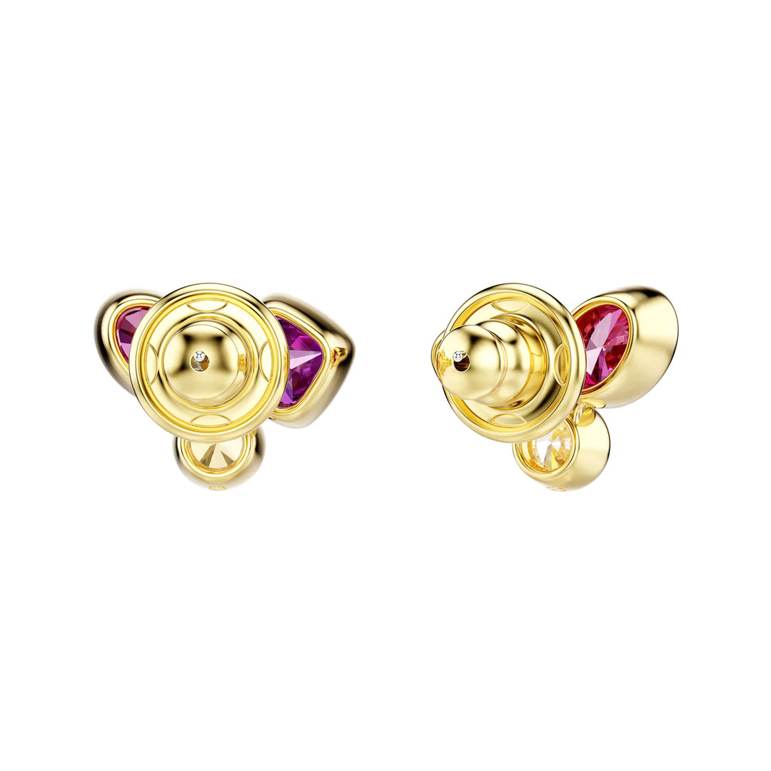 Swarovski Imber Ohrstecker Verschiedene Schliffe Mehrfarbig 18K goldbeschichtet - 5760019