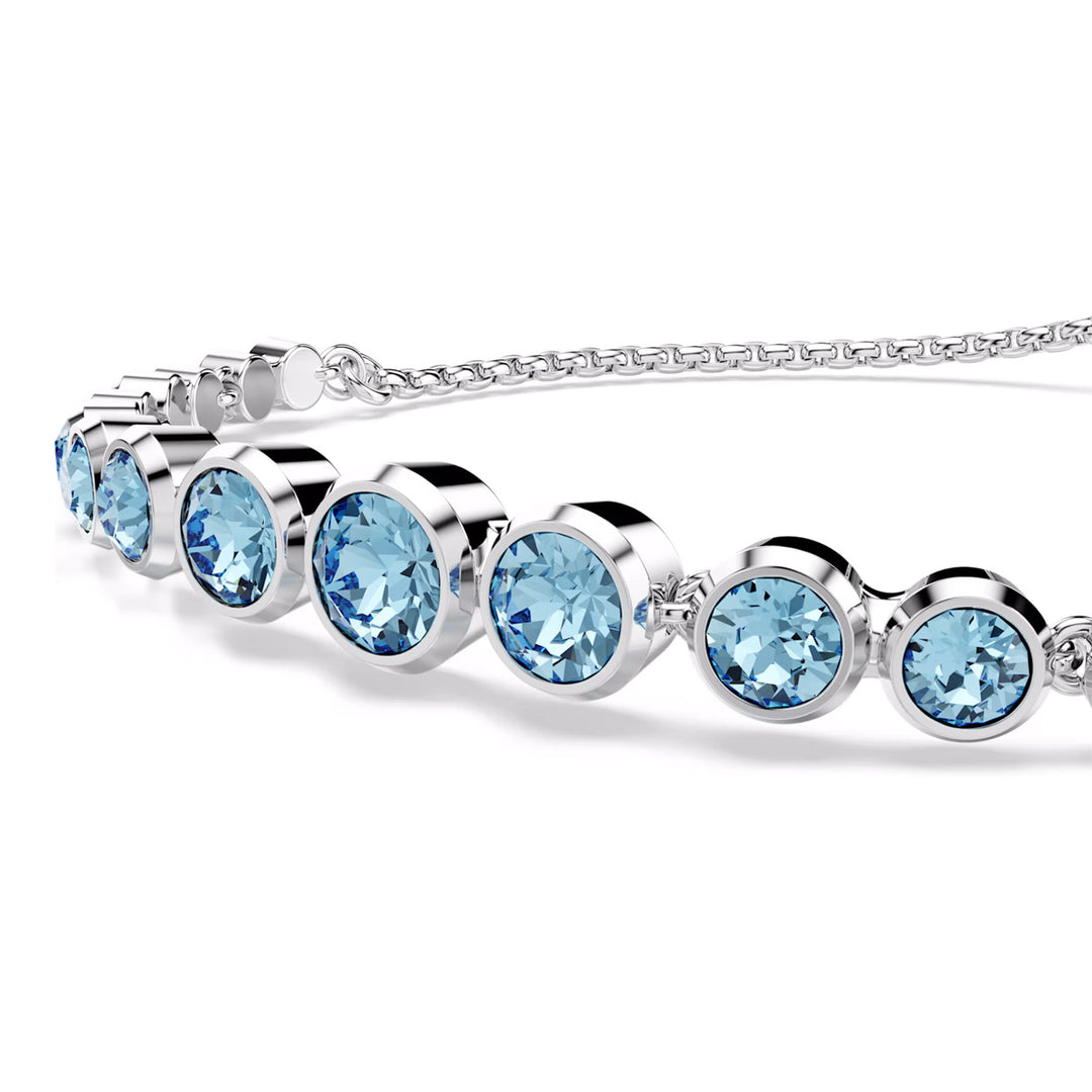 Swarovski Imber Tennis Armband Gemischte Rundschliffe Blau - 5719282