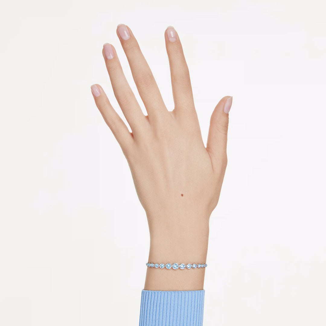 Swarovski Imber Tennis Armband Gemischte Rundschliffe Blau - 5719282
