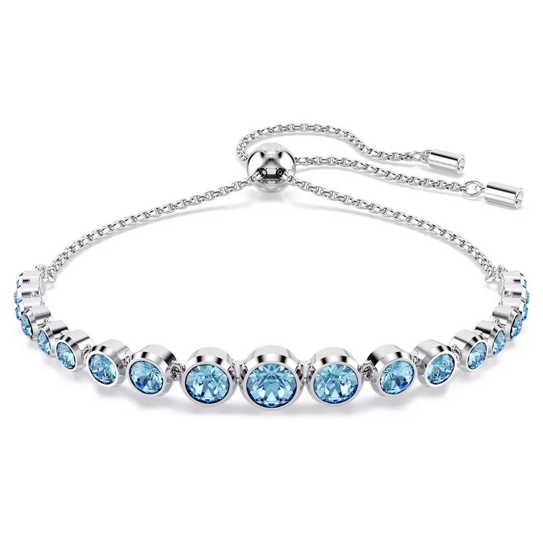 Swarovski Imber Tennis Armband Gemischte Rundschliffe Blau - 5719282