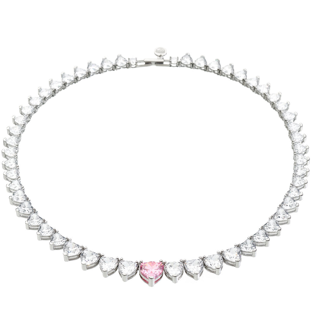 Chiara Ferragni Diamond Heart Halskette - J19AUV02
