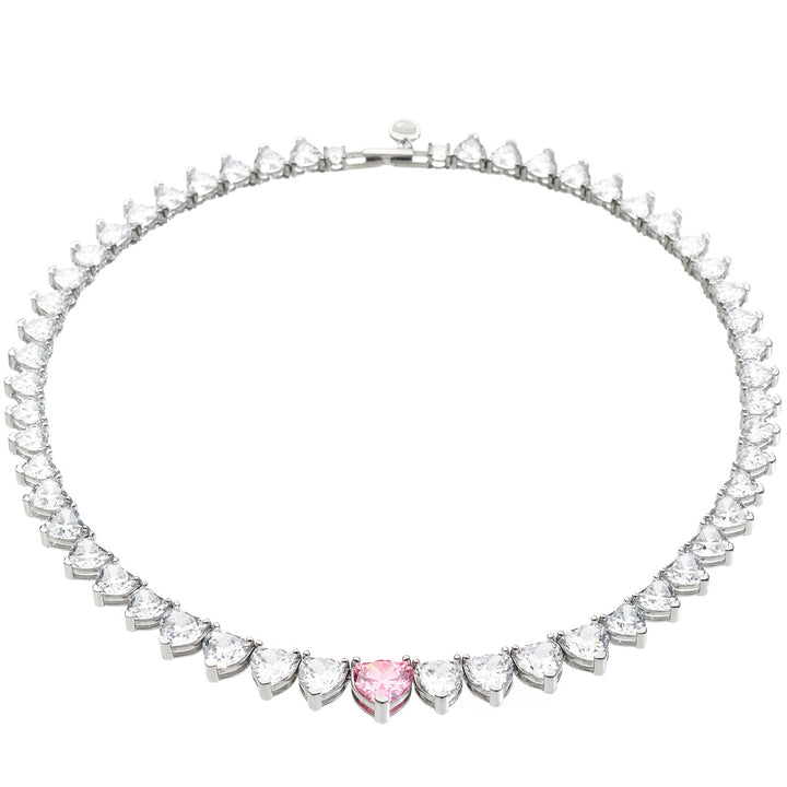 Chiara Ferragni Diamond Heart Halskette - J19AUV02