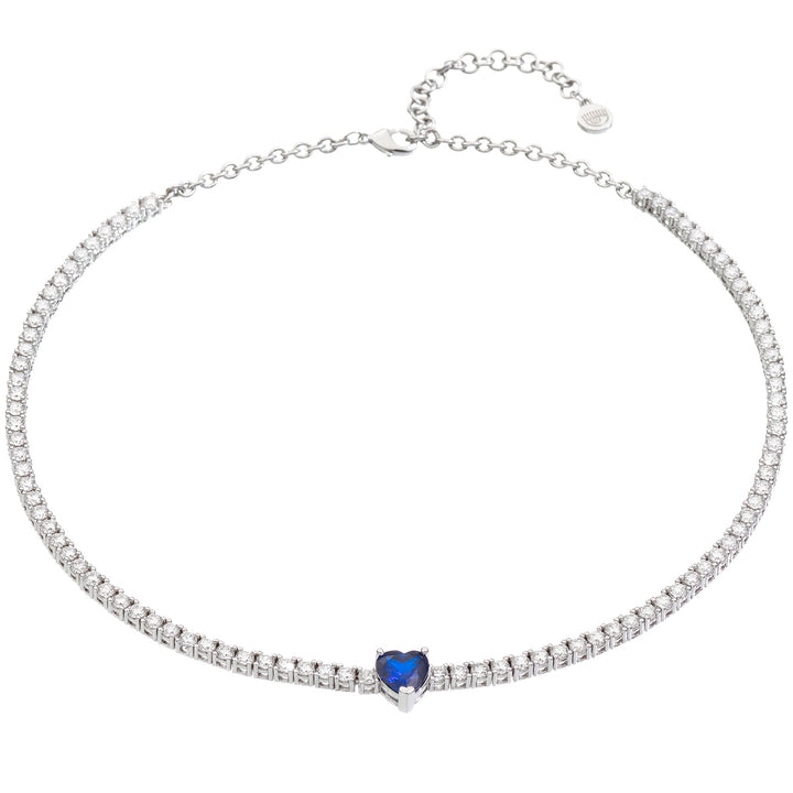 Chiara Ferragni Diamond Heart Halskette - J19AUV03