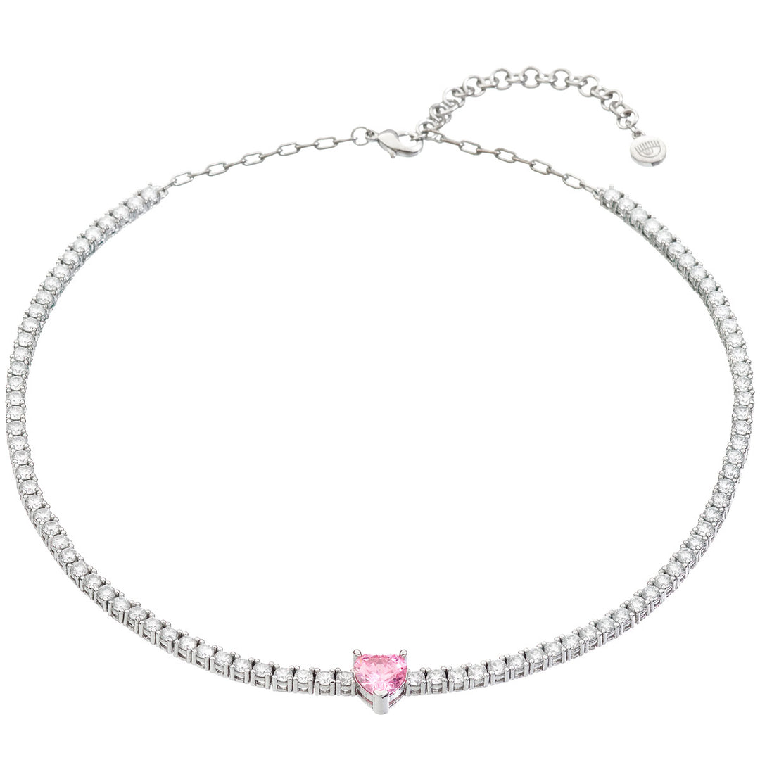 Chiara Ferragni Diamond Heart Halskette - J19AUV05