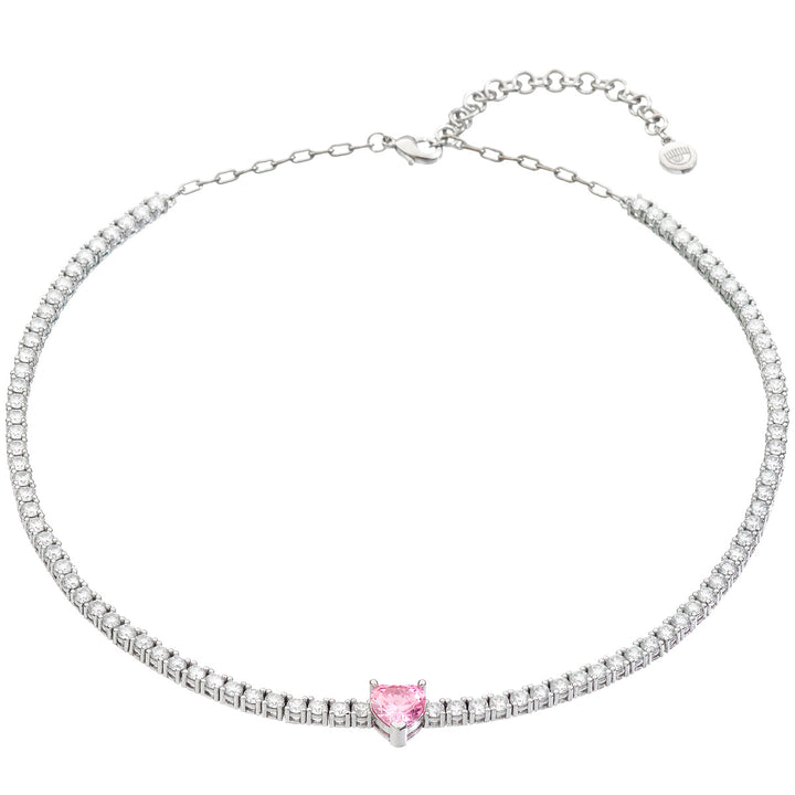 Chiara Ferragni Diamond Heart Halskette - J19AUV05