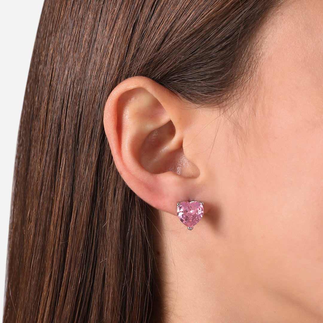 Chiara Ferragni Diamond Heart Ohrstecker - J19AUV22
