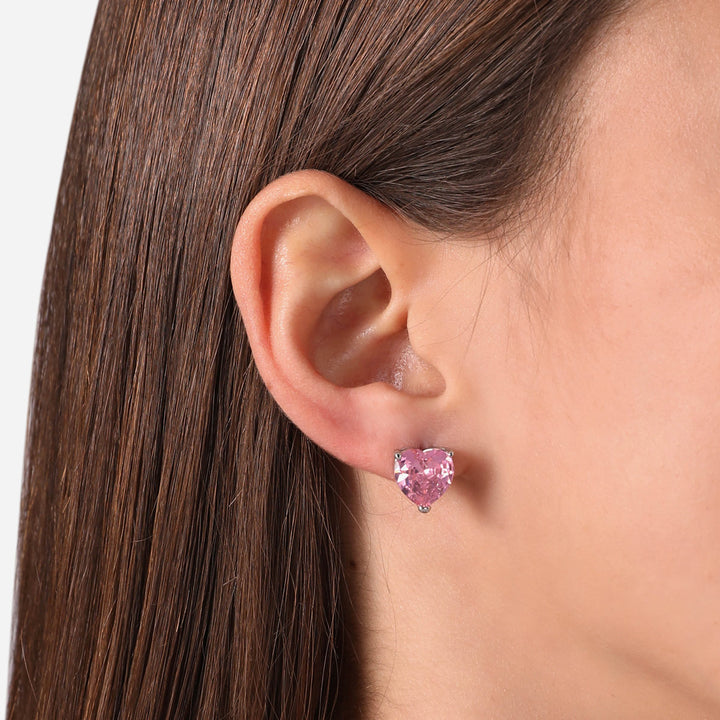 Chiara Ferragni Diamond Heart Ohrstecker - J19AUV22