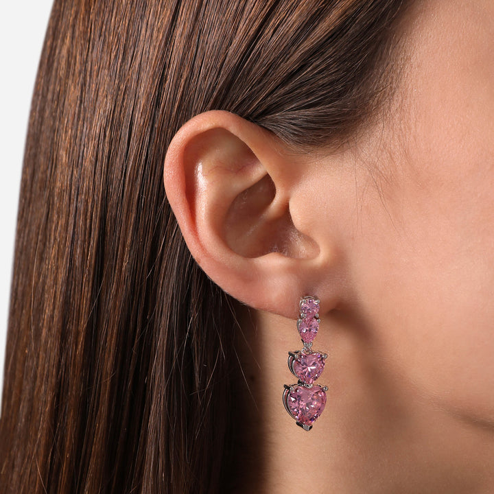 Chiara Ferragni Diamond Heart Ohrstecker - J19AUV39