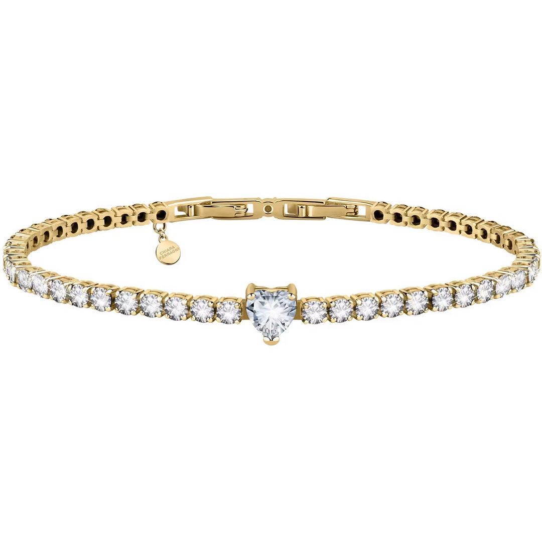 Chiara Ferragni Diamond Heart Bracelet - J19AUV47