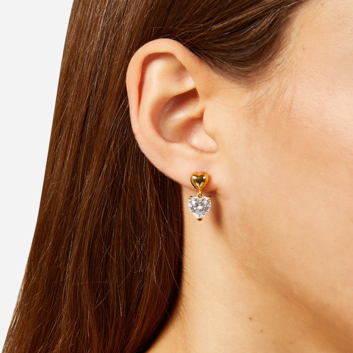 Chiara Ferragni Cuoricino Neon Ohrstecker - J19AWD04