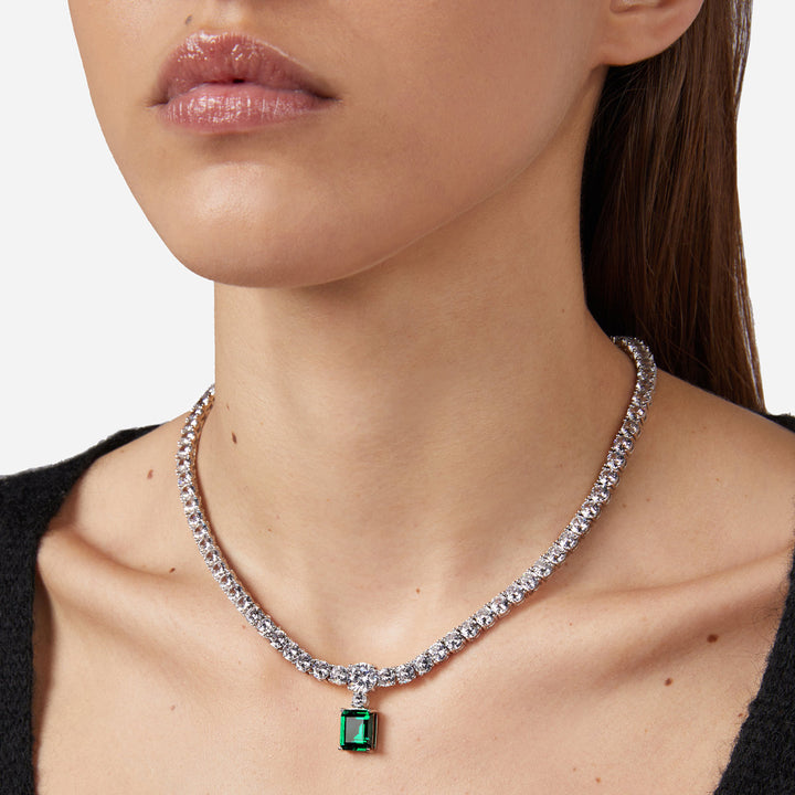 Chiara Ferragni Emerald Halskette - J19AWJ01