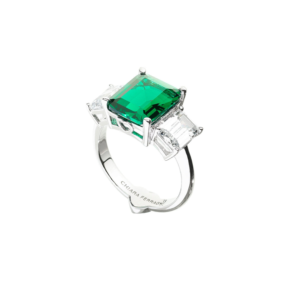 Chiara Ferragni Emerald Ring - J19AWJ050