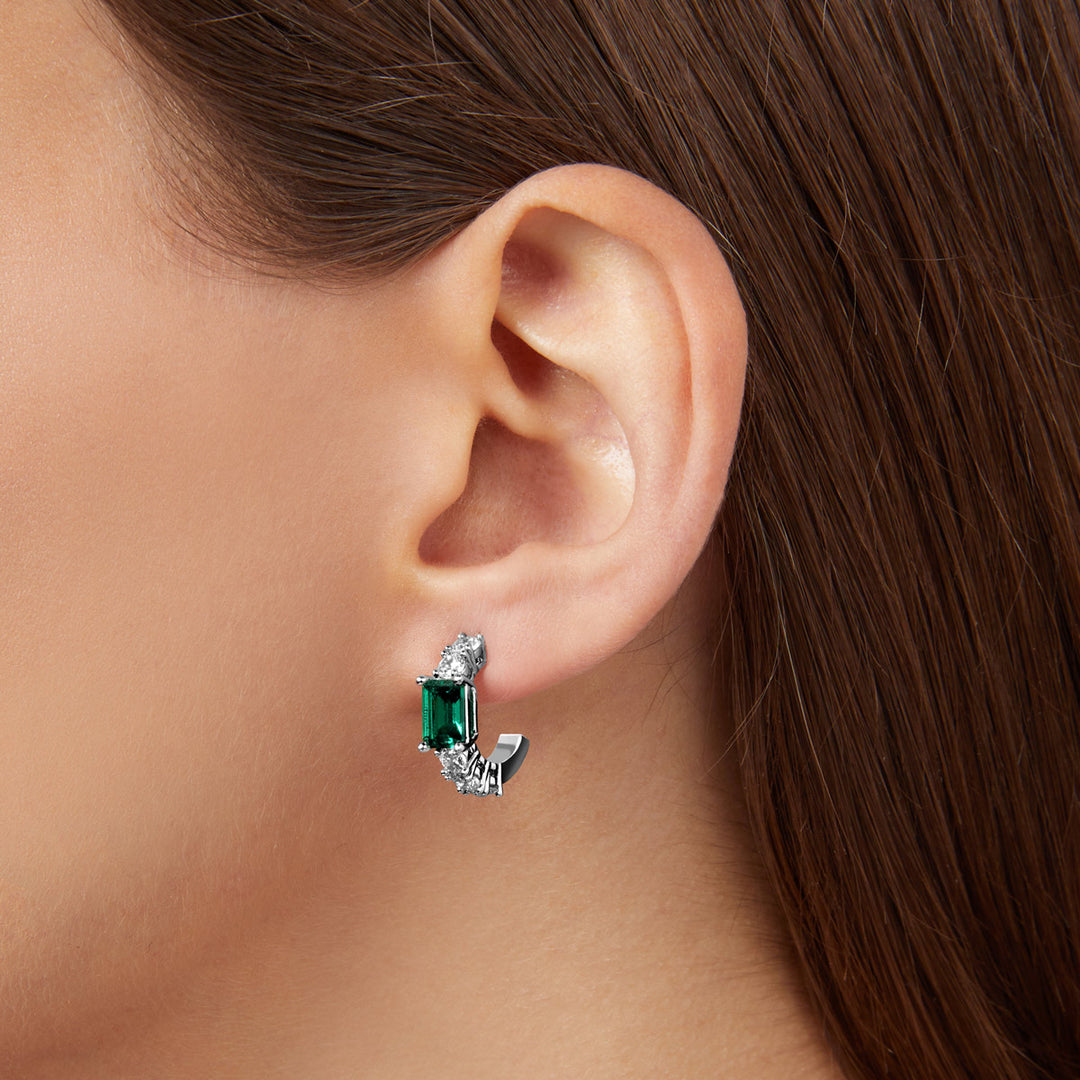 Chiara Ferragni Emerald Ohrringe - J19AWJ15
