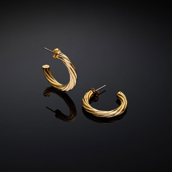 Chiara Ferragni Bold Hoop Ohrringe - J19AXP11