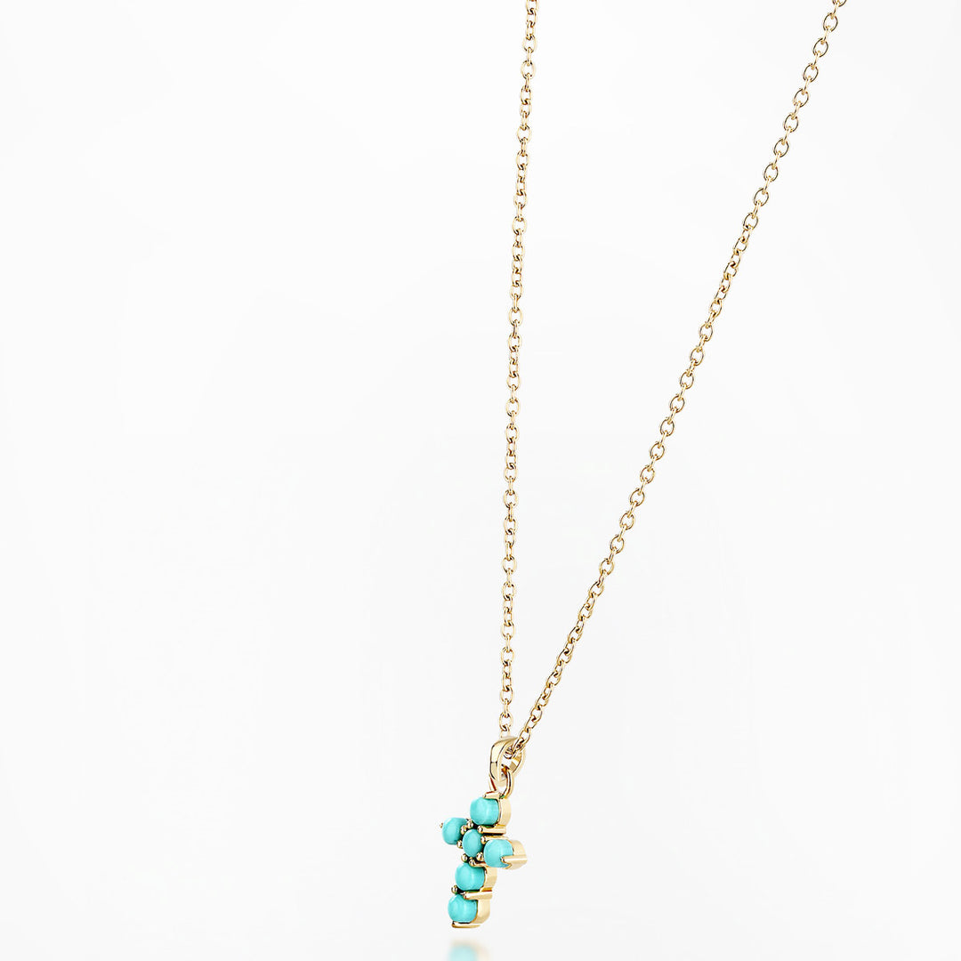 Chiara Ferragni Turquoise Halskette - J19AYT01