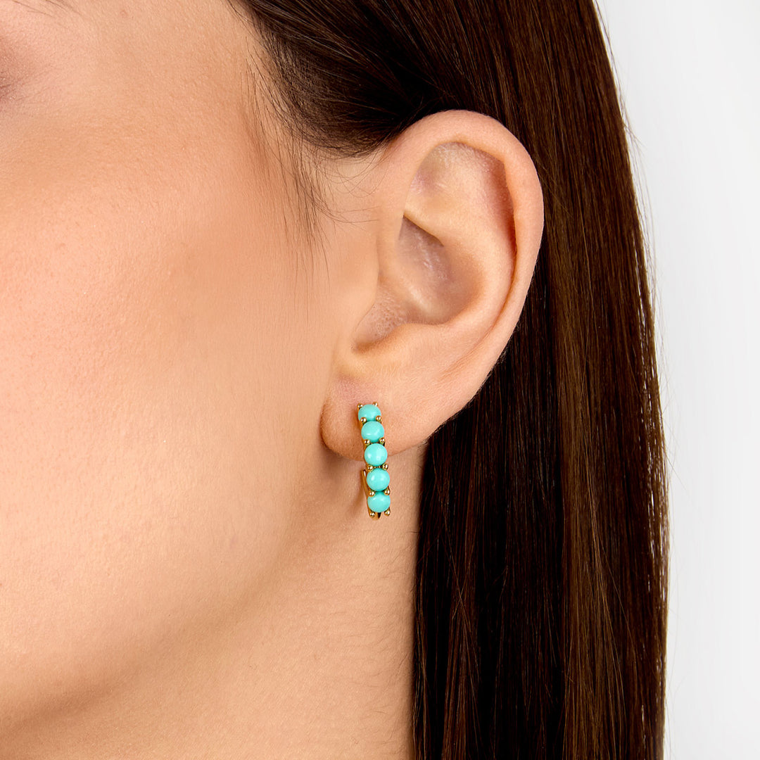 Chiara Ferragni Turquoise Ohrringe - J19AYT02