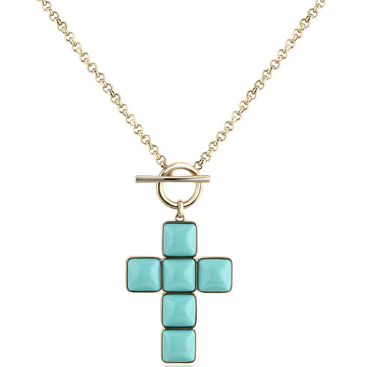 Chiara Ferragni Turquoise Halskette - J19AYT04