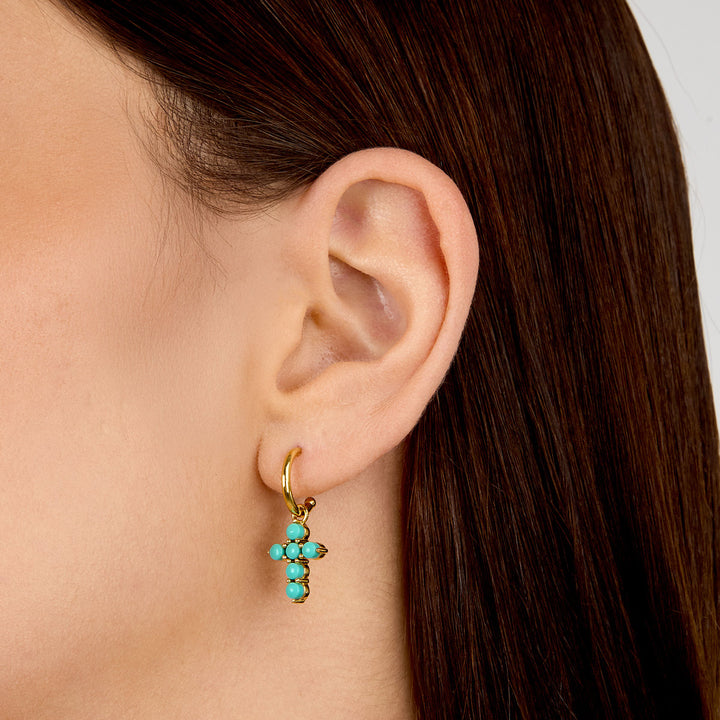 Chiara Ferragni Turquoise Ohrstecker - J19AYT05