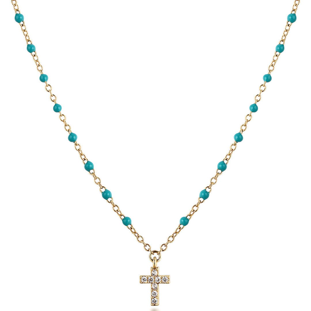 Chiara Ferragni Turquoise Halskette - J19AYT07