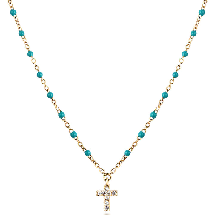 Chiara Ferragni Turquoise Halskette - J19AYT07