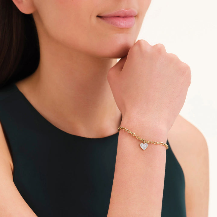 Rosefield Chunky Heart Armband - JBCHG-J1279