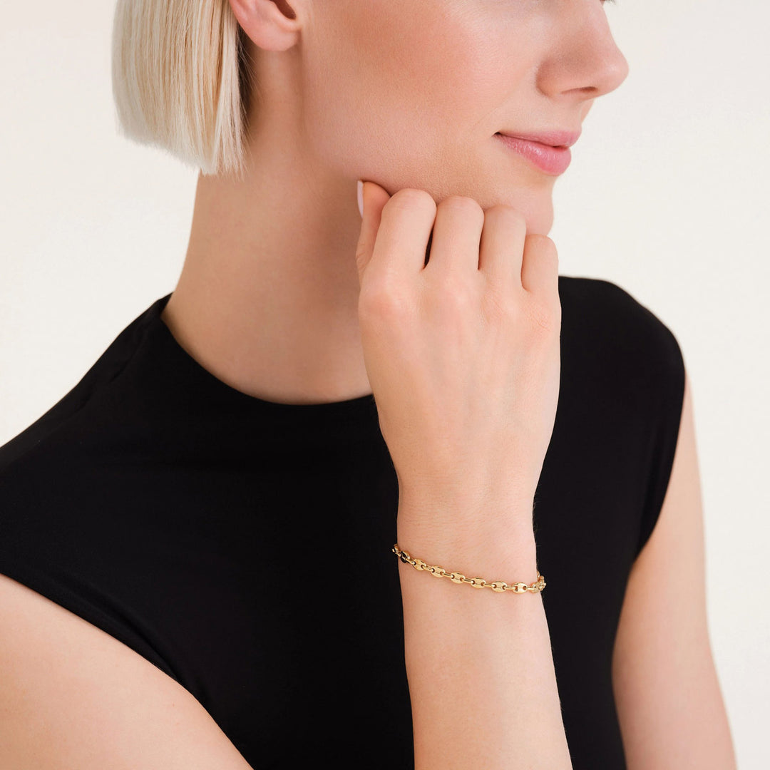 Rosefield Coffee Bean Small Chain Armband - JBCSG-J1052