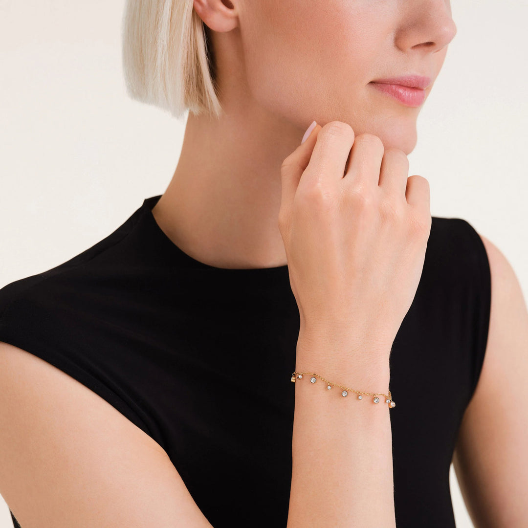 Rosefield Dangling Crystal Armband - JBDCG-J1022