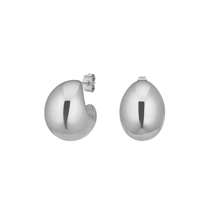 Rosefield Chunky Half Moon Stud Earrings - JECMS-J982