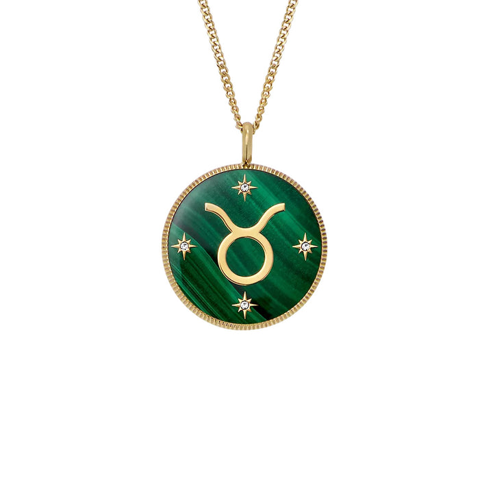 Fossil Zodiac Taurus Necklace - JF04839710