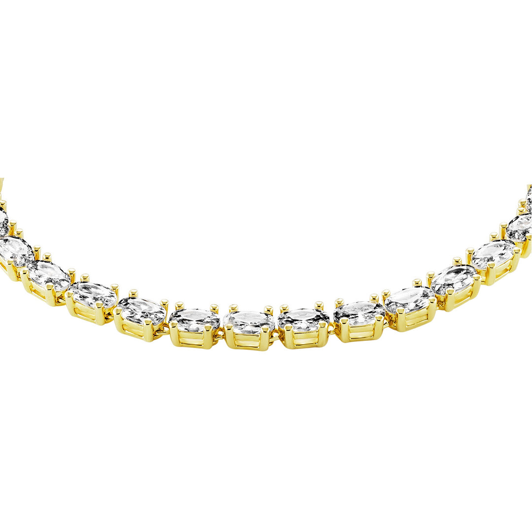 Julie Julsen Crystal Line Armband - JJBR33361-4G