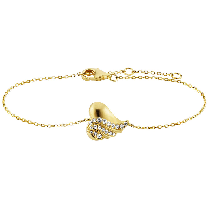 Julie Julsen Armband Heart - JJBR33848-G