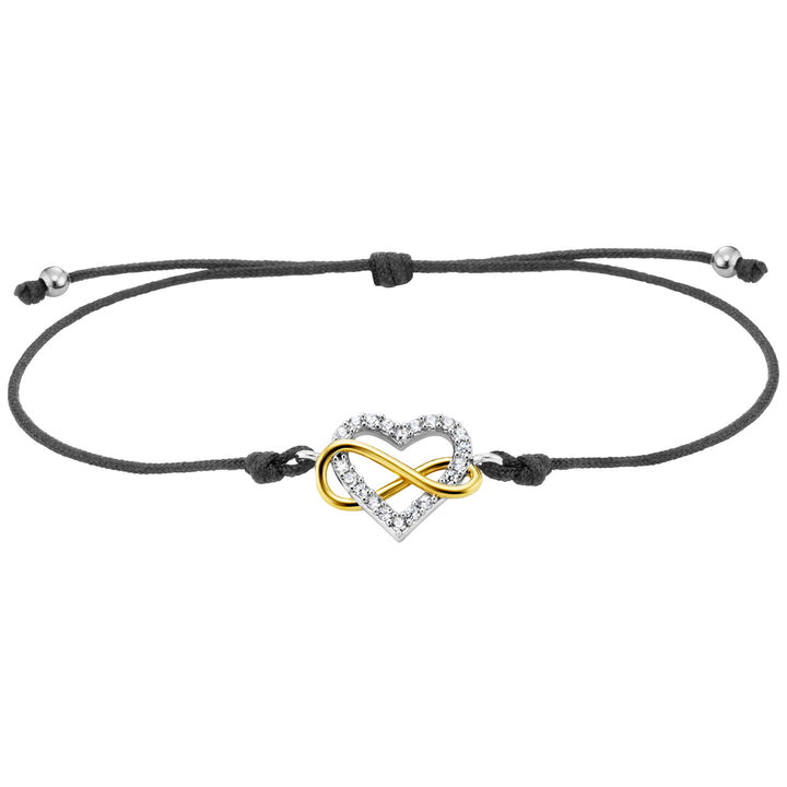 Julie Julsen Infinity Heart Armband - JJBR34150SG