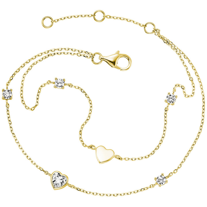 Julie Julsen Armband Double - JJBR34389-4G