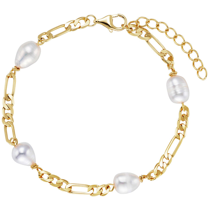 Julie Julsen Figaro Armband Pearls - JJBR34826-3G