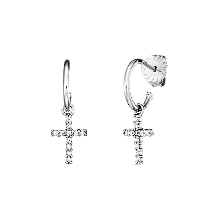 Julie Julsen Ohrstecker Kreuz - JJER01147.1